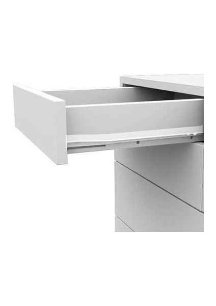 Çekmece Rayı 50 cm Beyaz