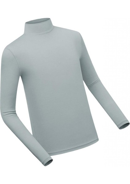 Golf Erkekler Gömlek Güneş Koruma Giysileri Protector Golf Alt Gömlekler Uzun Kollu Elastik Konforlu Golf Üstleri Fitness Gri Xl (Yurt Dışından) fırsatları