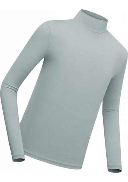 Golf Erkekler Gömlek Güneş Koruma Giysileri Protector Golf Alt Gömlekler Uzun Kollu Elastik Konforlu Golf Üstleri Fitness Gri Xl (Yurt Dışından) indirimleri