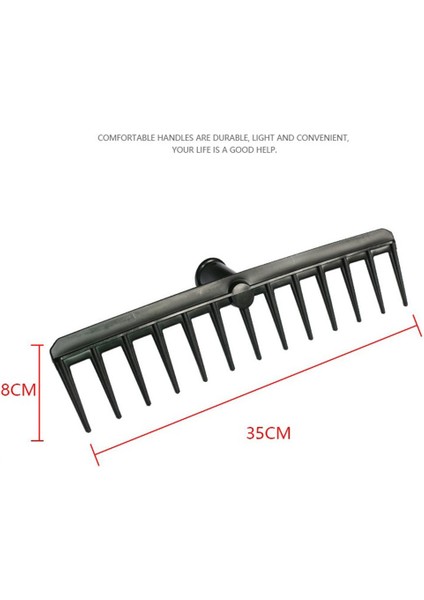 Dayanıklı Golf Kum Bunker Tırmık El Değiştirme Tırmıkları 35X8CM (Yurt Dışından)