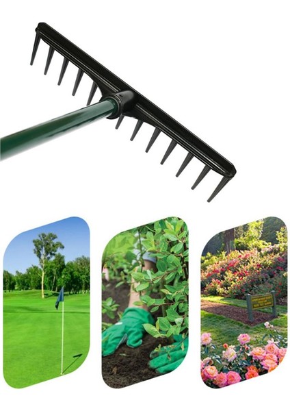 Dayanıklı Golf Kum Bunker Tırmık El Değiştirme Tırmıkları 35X8CM (Yurt Dışından)