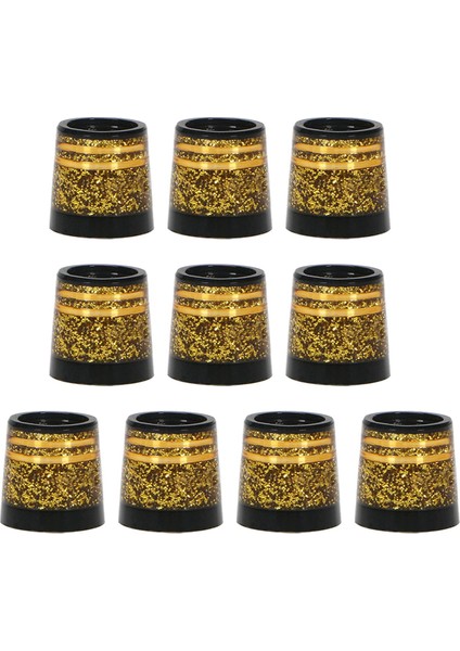 10 Adet Golf Demir Ferrules 9.3X14X13.8MM Konik Şaft Altın Için Parıltı (Yurt Dışından) fiyatları