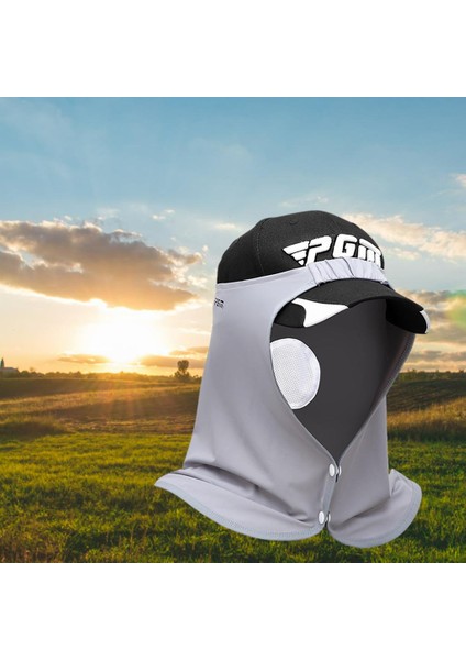 Golf Hızlı Kuruyan Nefes Alabilen Ipek Fular Serin Hafif Unisex Balaclava Açık Gri (Yurt Dışından) fırsatları