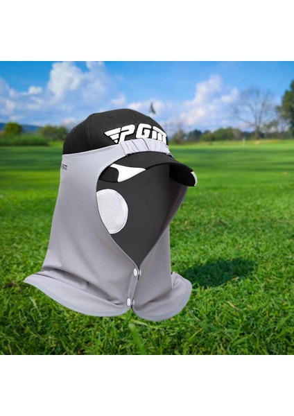 Golf Hızlı Kuruyan Nefes Alabilen Ipek Fular Serin Hafif Unisex Balaclava Açık Gri (Yurt Dışından) indirimleri