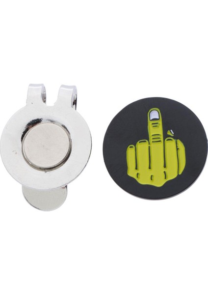 Golf Ball Marker Kişiselleştirilmiş Hareket/ Golf Şapkası Vizör Klip 05 (Yurt Dışından)