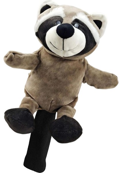 Golf Club Headcover Ahşap Sürücü Kafa Kapağı Koruyucu Kol Golf Çanta Rakcoon (Yurt Dışından)