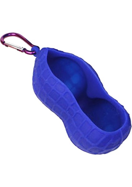 Silikon Golf Topu Tutucu Çift Delik Golf Topu Kapak Çanta Mavisine Kolay Bağlanma (Yurt Dışından) modelleri