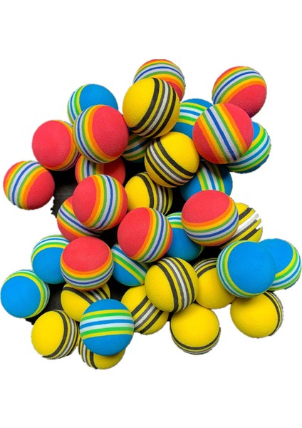 50 Parça Uygulama Köpük Golf Topları Golf Köpüğü Sünger Yumuşak Elastik Uygulama Kırmızı 42MM (Yurt Dışından) modelleri