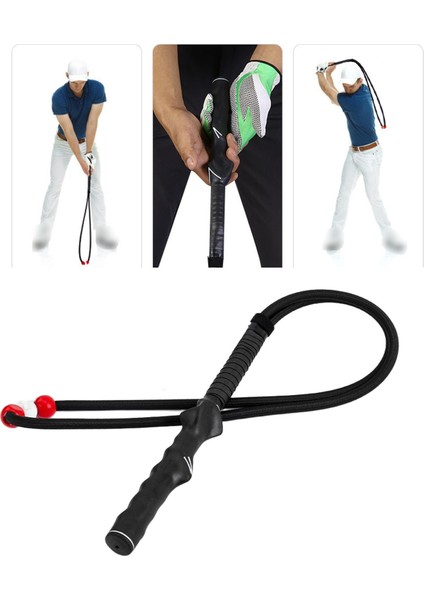Golf Salıncak Eğitimi Yardım Pozisyonu Düzeltme Pratik Ritim Siyahı Ip Eğitmeni (Yurt Dışından) indirimleri