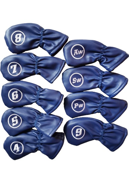 9 Adet Pu Golf Club Demir Headcover Tüm Markalara Uyuyor (Yurt Dışından) modelleri