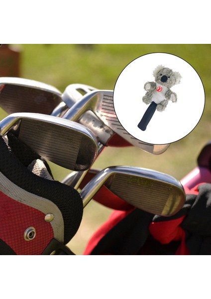 Golf Club Headcover Ahşap Sürücü Kafa Kapağı Koruyucu Kol Golf Çantası Koala (Yurt Dışından) indirimleri