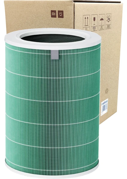 Smart Air Purifier 4 Filtre Hepa Karbon Yeşil Formaldehit. Rfid