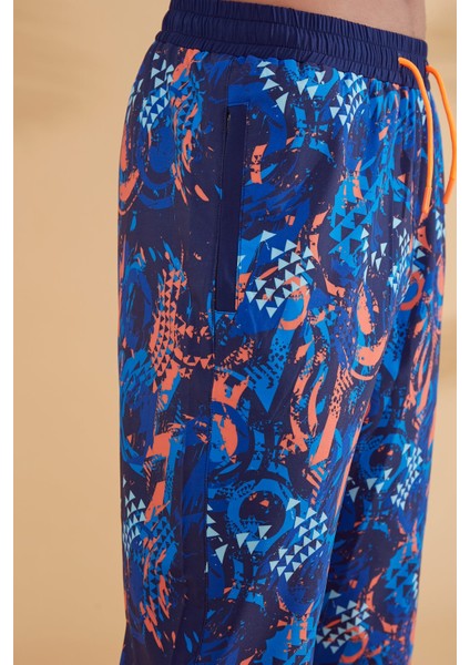 Lacivert Desenli Erkek Şort S2360 modelleri