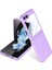Samsung Galaxy Z Flip5 Mor Için Ultra-Ince Pc Telefon Kılıfı (Yurt Dışından) 1