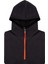 Çocuk Polar Yarım Fermuarlı Kapşonlu Kanguru Cep Sweatshirt Füme Unisex 4