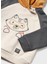 Erkek Bebek Kadife Pantolon ve Swatshirt Takım 3