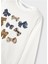 Kız Çocuk Saç Bantlı Baskılı Sweatshirt 3