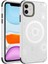 Apple iPhone 12 Kılıf Wireless Şarj Özellikli Kenarları Antişok Desenli Hot Kapak 1