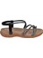 Taşlı Comfort Kadın Sandalet SMS-2546 SİYAH TAŞLI 2
