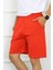 Erkek Pamuk Kırmızı Şort 27484 2