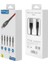S91 Ledli Micro USB Kablo 1m 2.4A - Siyah 2