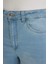 Mia Flare Fit Yüksek Bel Yırtmaçlı İspanyol Paça Uzun Jean Pantolon A5153AX23HS 5