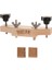 Gitar Köprüsü Dıy Luthier Araçları Için Dize Pegs Pimleri ile Kelepleme Takın (Yurt Dışından) 4