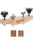 Gitar Köprüsü Dıy Luthier Araçları Için Dize Pegs Pimleri ile Kelepleme Takın (Yurt Dışından) 5