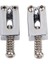 6pcs Krom Kaplama Köprü Saddles Caster Için Parçalar Elektro Gitar (Yurt Dışından) 2
