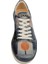 Kadın Vegan Deri Lacivert Sneakers - Be Different Tasarım 4