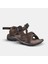 Quechua Erkek Outdoor Sandalet - Deri / Kahverengi - NH120 1