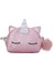 Çocuk Çantası Kız Bebek Yumuşak Sevimli Köpüklü Mor Pembe Mini Unicorn Küçük Çanta Omuzdan Askili Çanta Askılı Çanta (Yurt Dışından) 1