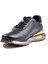 Erkek Günlük Ithal Taban Deri Sneaker 17042 Siyah 3