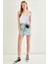 Askılı Viskon Crop Bluz 3