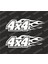4x4 Off Road Alev Oto Sticker Set 2 'li 1