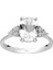 Pırlanta ve Beyaz Topaz Glasera Yüzük 0423R0191 2