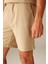 Slim Fit Dar Paça Pamuklu Şort A3893AX23HS 4