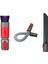 Dyson V15 V12 V7 Için Izsiz Toz Giderme Yumuşak Fırça + Düz Emme (Yurt Dışından) 3