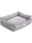 Delta Leo Gri Köpek Yatağı M 70X90CM 1