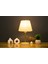 Krem Gold Safir Modern Abajur 1