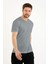 Basic Erkek Bisiklet Yaka Slim Fit Kısa Kollu T-Shirt 1