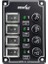 Switch Panel Izoleli Dikey 4 Lü 80X120 mm 1