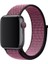 Apple Watch 38MM Kordonu Hasır Kordon Kayış Bileklik Krd-03 (50-True Berry) 1