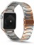 Apple Watch 40MM Metal Üçgen Parçalı Kordon Bileklik Klipsli Kayış Krd-48 (Gold) 4