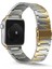 Apple Watch 40MM Metal Üçgen Parçalı Kordon Bileklik Klipsli Kayış Krd-48 (Gold) 5