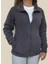 Kadın Kışlık Slim Fit Kalıp Cepli Polar Softshell Mont-Ceket 3