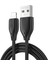 iPhone USB Kablo Wiwu Pioneer Wİ-C001 Ultra Esnek Lightning USB Kablo 1m 2.4A Siyah 1