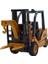 Metal Forklift Ucuyla Sürtmeli Özellikli Oyuncak Forklift 13CM. Oyuncak Iş Makinası 5