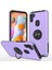 Samsung Galaxy M11 Kılıf Elit Yüzüklü Kapak - Mor 1