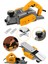 Alman 4200 W Bakır Sargı Metal Şanzıman Motor Korumalı Çift Bıçaklı Planya Rende Makinesi + 2 Bıçak 2